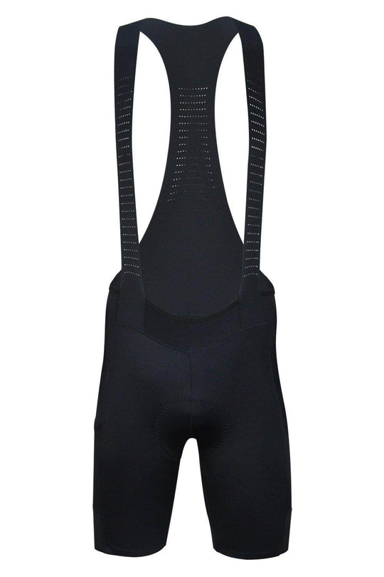 Sundried Stealth Bib Shorts With Side Pocket Bib Shorts L Black SD0301 L Black Activewear