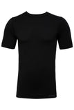 Sundried Albaron Men's Muscle Fit T-Shirt T-Shirt S Black SD0066 S Black Activewear