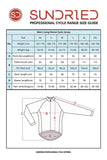 Sundried Euro Men's Long Sleeve Cycle Jersey Long Sleeve Jersey Activewear