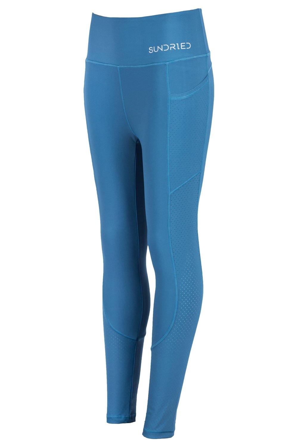 Sundried Infinity Women's Leggings Leggings L Blue SD0156 L Blue Activewear