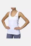 Sundried Tour Noir Women's Vest Vest XS White SD0001 XS White Activewear