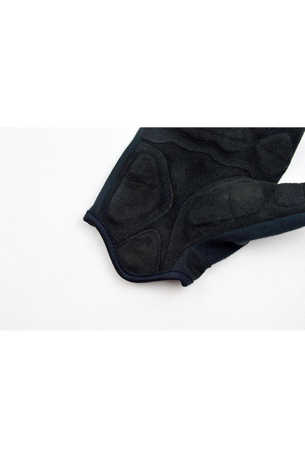 Sundried Black Fingerless Cycle Gloves Gloves Activewear