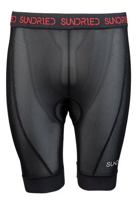 Sundried Men's Cycle Padded Boxer Shorts Boxer Shorts XS Black SD0362 XS Black Activewear
