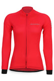 Sundried Apex Women's Long Sleeve Jersey Long Sleeve Jersey XS Red SD0446 XS Red Activewear