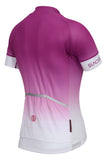 Sundried Fade Pink Women's Short Sleeve Cycle Jersey Short Sleeve Jersey Activewear