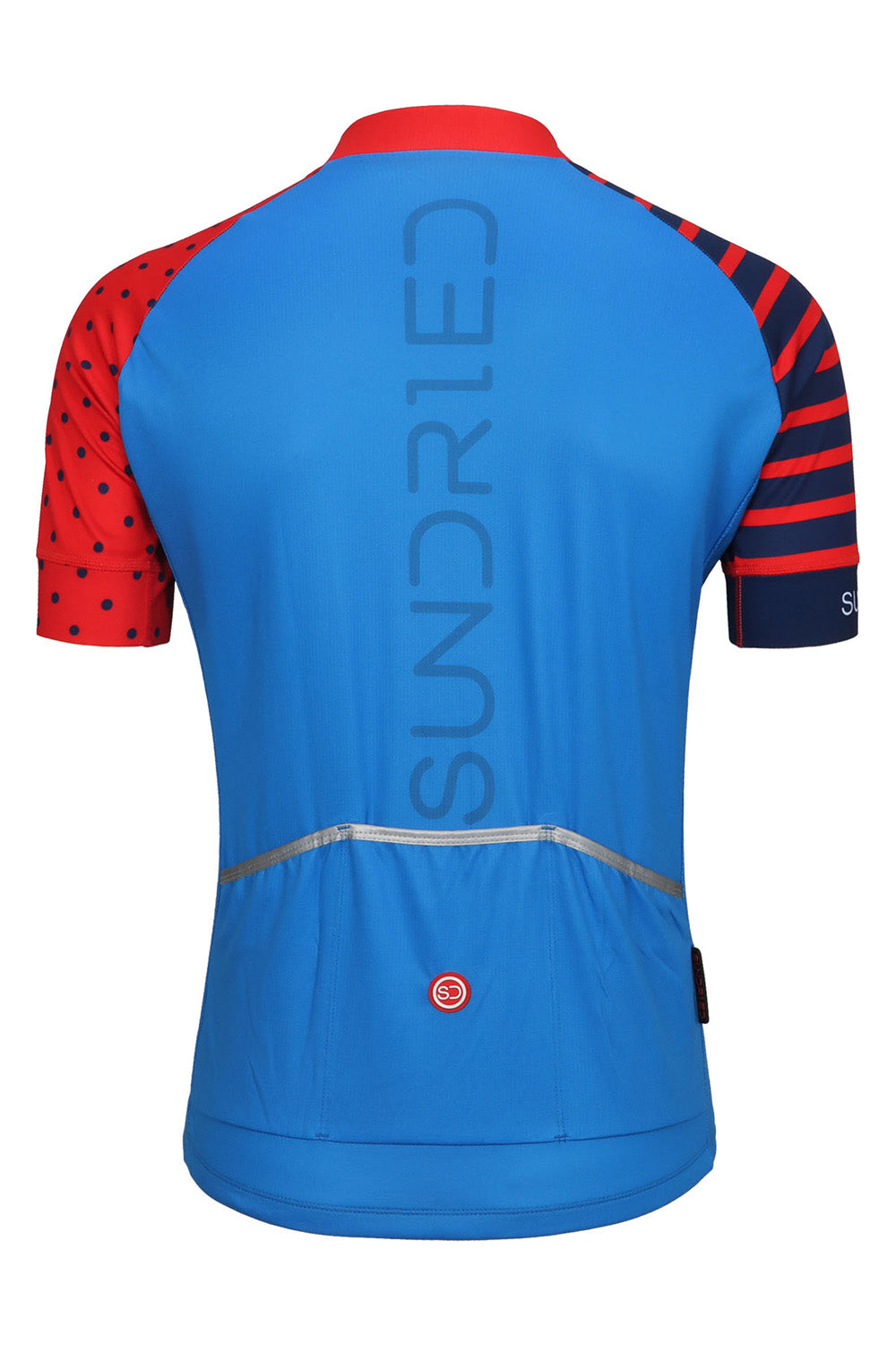 Sundried Spots and Stripes Men's Short Sleeve Cycle Jersey Short Sleeve Jersey Activewear