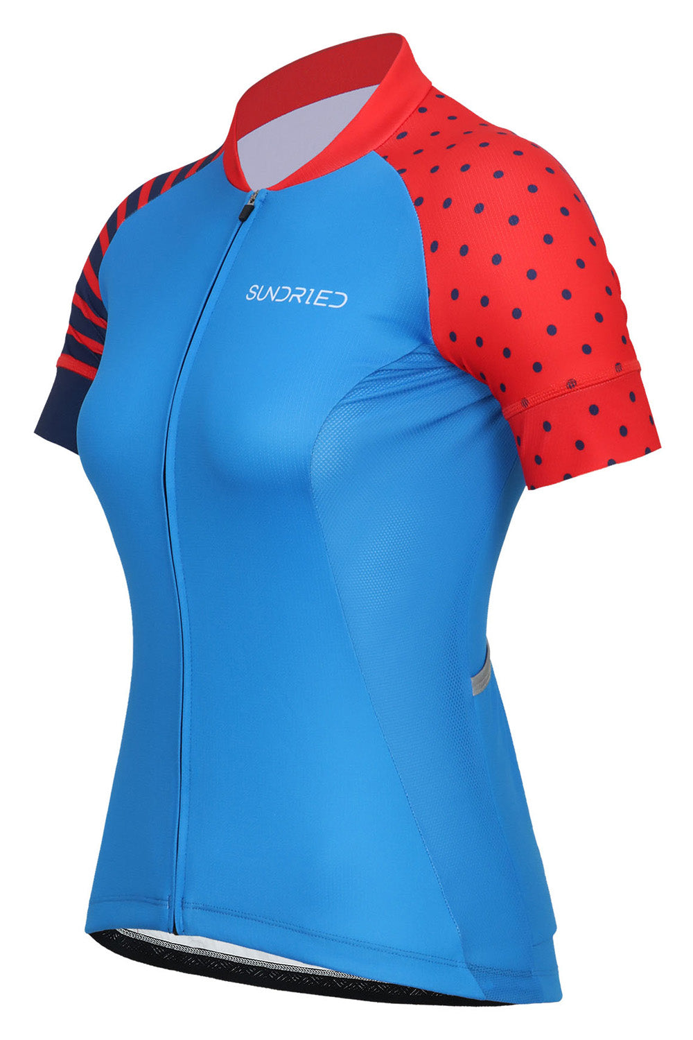 Sundried Spots and Stripes Women's Short Sleeve Cycle Jersey Short Sleeve Jersey Activewear