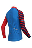 Sundried Spots and Stripes Men's Long Sleeve Cycle Jersey Long Sleeve Jersey Activewear