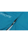 Sundried Turquoise Men's Short Sleeve Cycle Jersey Short Sleeve Jersey Activewear