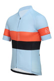 Sundried Sky Stripe Men's Short Sleeve Cycle Jersey Short Sleeve Jersey Activewear