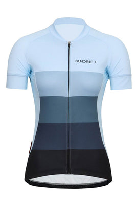 Sundried Ice Women's Short Sleeve Cycle Jersey Short Sleeve Jersey L Ice SD0494 L Ice Activewear