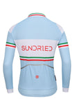 Sundried Ice Stripe Men's Long Sleeve Cycle Jersey Long Sleeve Jersey Activewear
