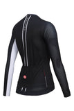 Sundried Pro Women's Black Long Sleeve Cycle Jersey Long Sleeve Jersey Activewear