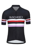 Sundried Stealth Men's Short Sleeved Cycle Training Jersey Short Sleeve Jersey XS Black SD0504 XS Black Activewear