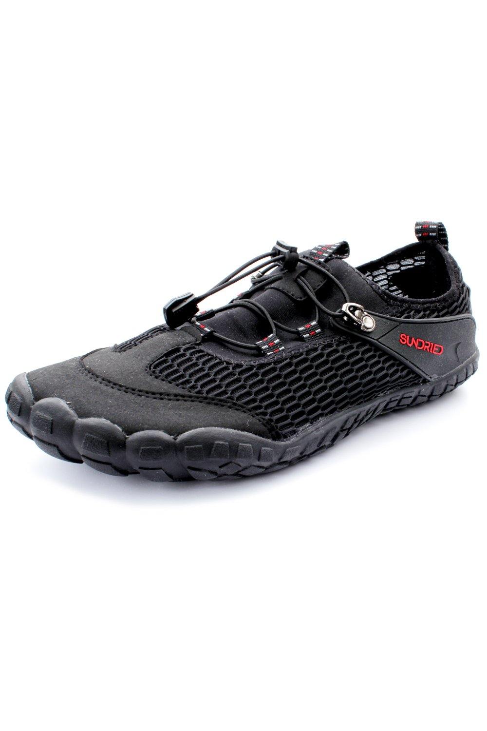 Sundried Men's Barefoot Shoes 2.5 Shoes UK 6 Black SD0306 6UK Black Activewear