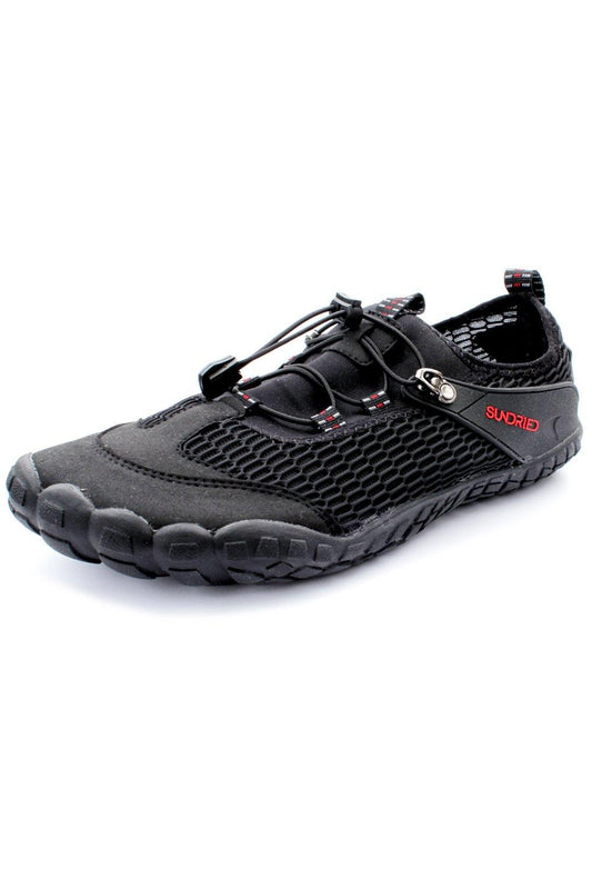 Sundried Women's Barefoot Shoes 2.5 Shoes UK 8 Black SD0307 8UK Black Activewear