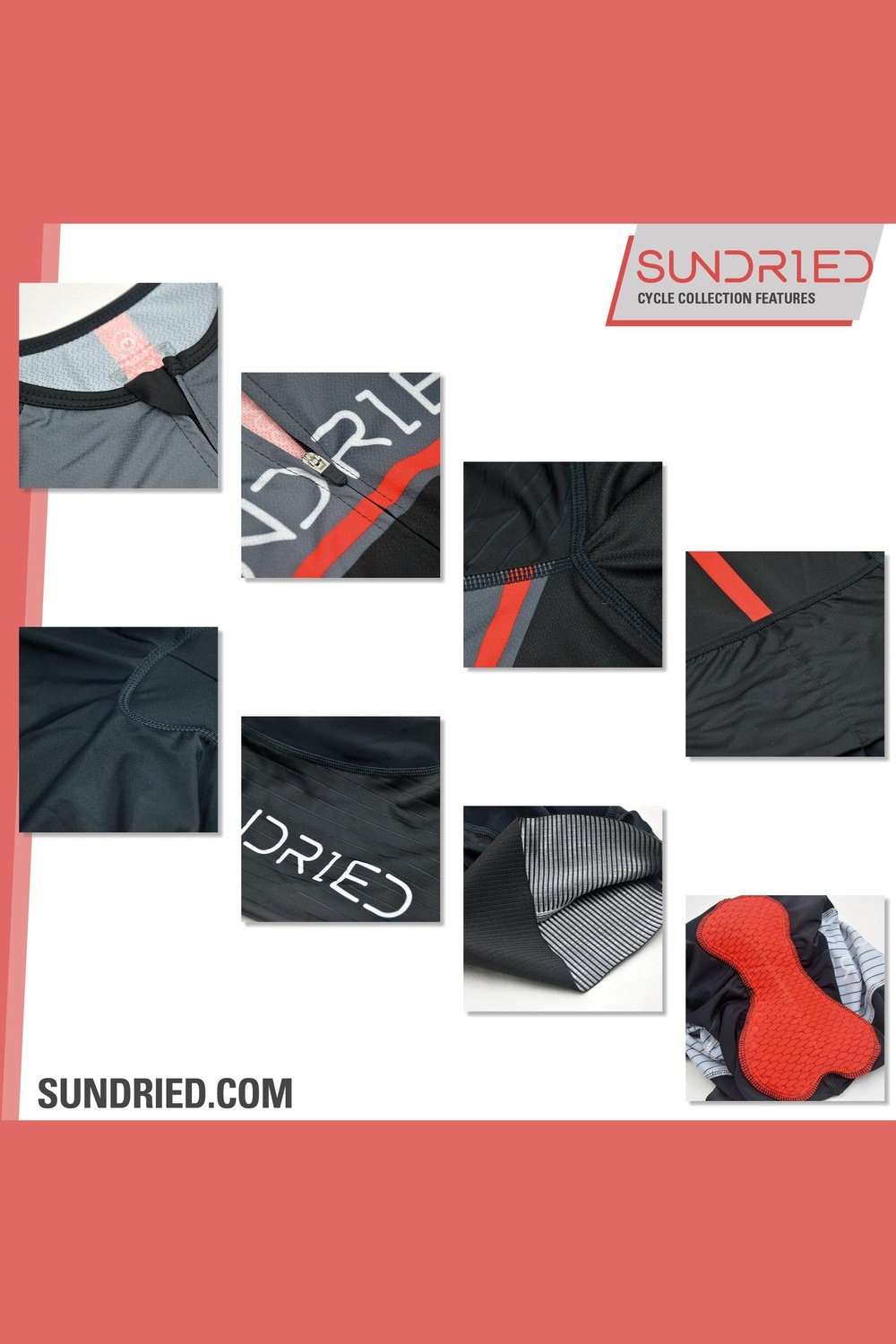 Sundried Cadence Men's Aero Skinsuit Trisuit Activewear
