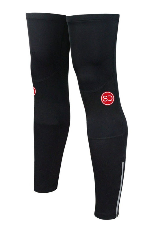 Sundried Cycling Leg Warmers Warmers XL Black SD0131 XL Black Activewear