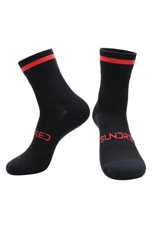 Sundried Black Cycle Socks S21 Cycle Socks Activewear