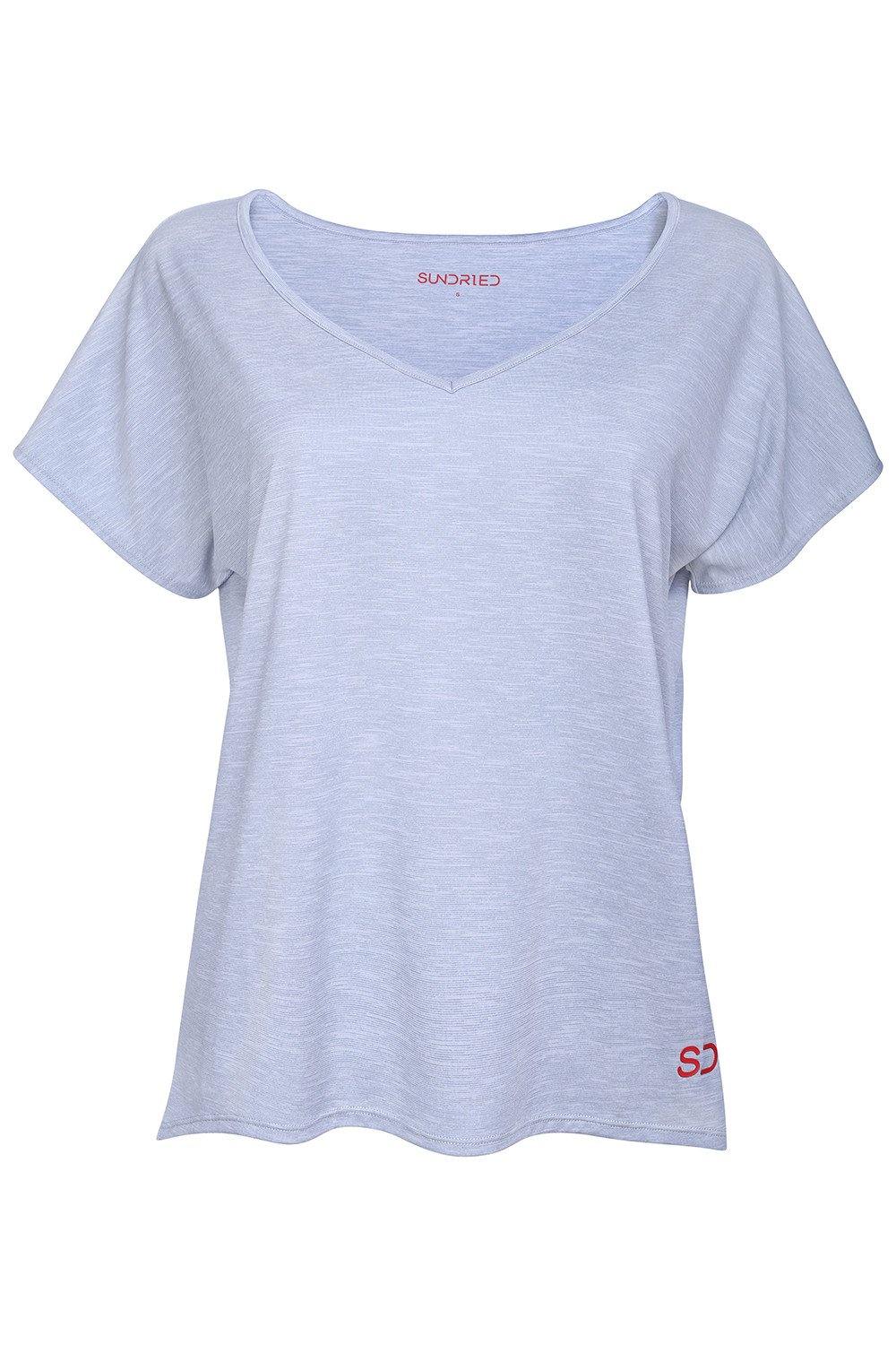 Sundried Grivola 2.0 Women's Loose Top T-Shirt XS Slate SD0003 XS Slate Activewear