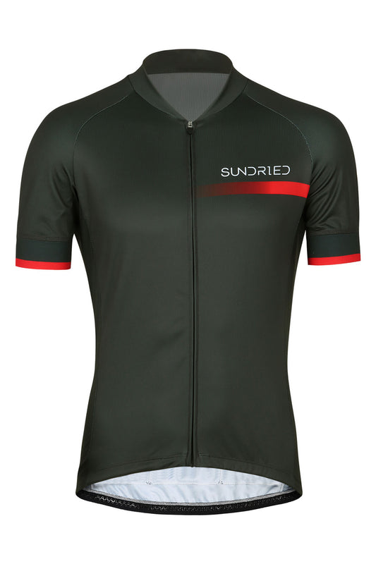 Sundried Clariden Men's Cycle Jersey Short Sleeve Jersey XXL Grey SD0395 XXL Grey Activewear