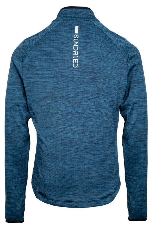 Sundried Men's Long Sleeved Bike Running Hybrid Top Sweatshirt Activewear