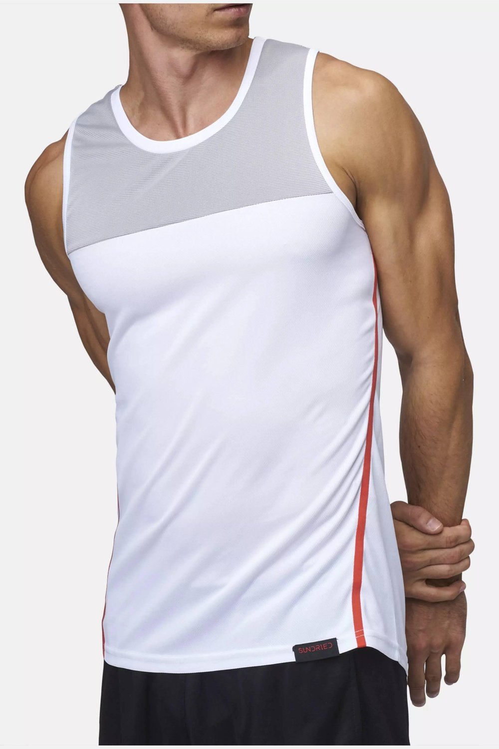 Sundried Dom 2.0 Men's Running Vest T-Shirt Activewear