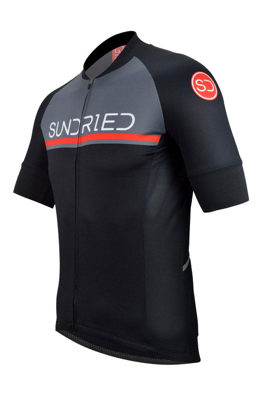 Sundried Peloton Men's Short Sleeve Training Cycle Jersey Short Sleeve Jersey Activewear
