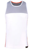 Sundried Dom 2.0 Men's Running Vest T-Shirt XS White SD0032 XS Grey Activewear