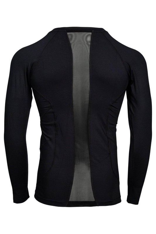 Sundried Men's Mesh Back Compression Layer Baselayer Activewear