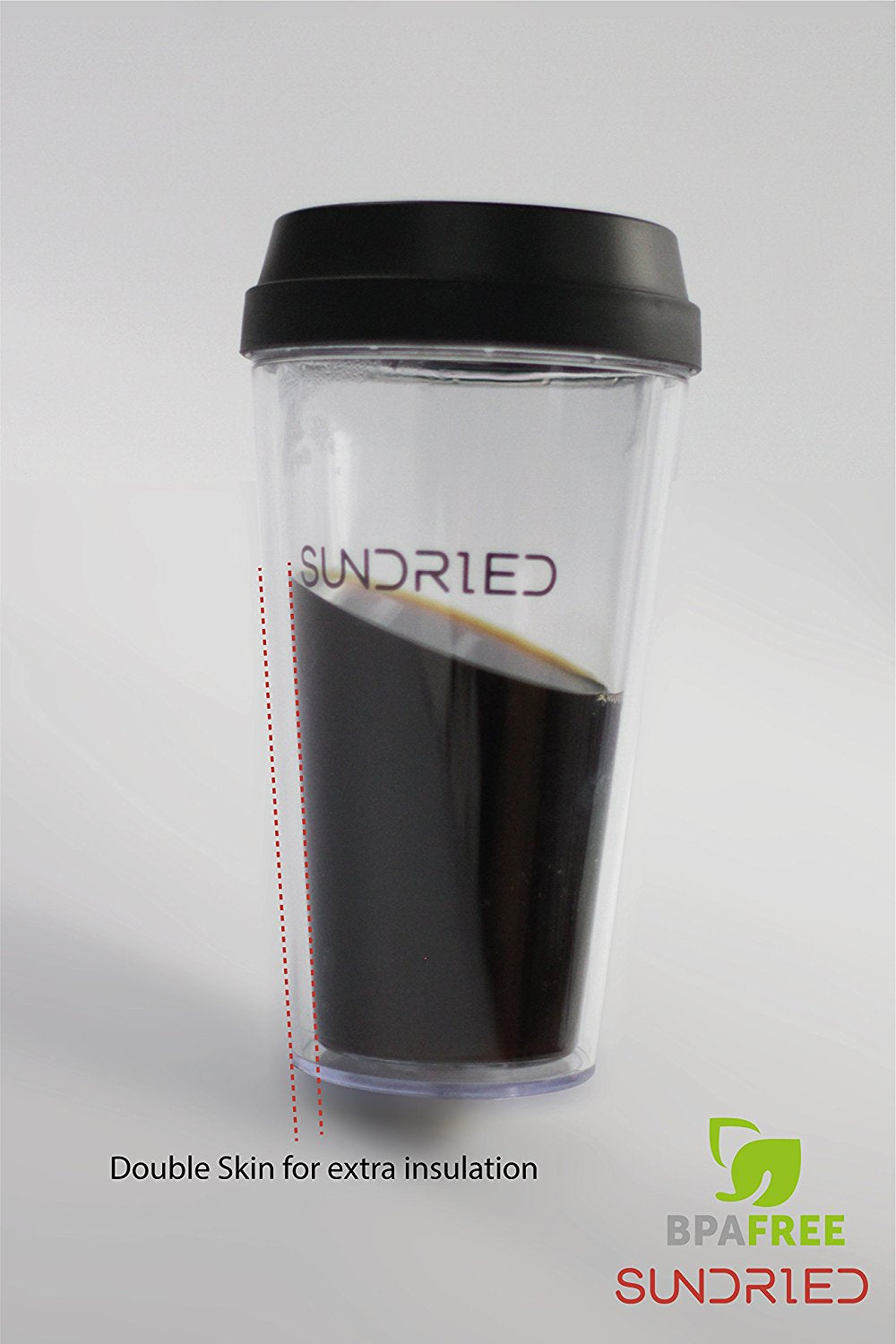 Sundried Reusable Eco Cup Accessories 420 ml SDCUP01 Activewear