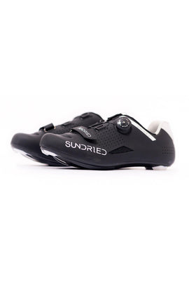 Sundried Men's Road Cycle Shoes Cycle Shoes UK 7 Black SD0167 UK7 Black Activewear