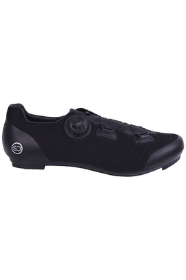 Sundried S-GT2 Knit Road Cycle Shoes Cycle Shoes 39 Black SD0366 39 Black Activewear