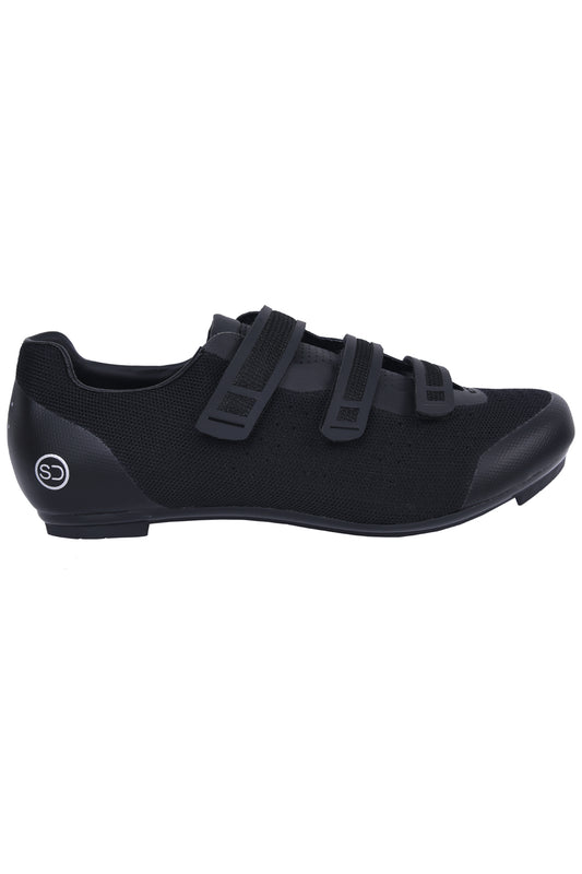 Sundried S-GT4 Knit Road Cycle Shoes Cycle Shoes 41 Black SD0368 41 Black Activewear