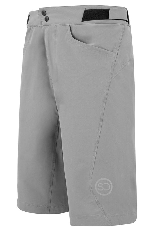 Sundried Huron Men's Mountain Bike Shorts Shorts XS Grey SD0363 XS Grey Activewear
