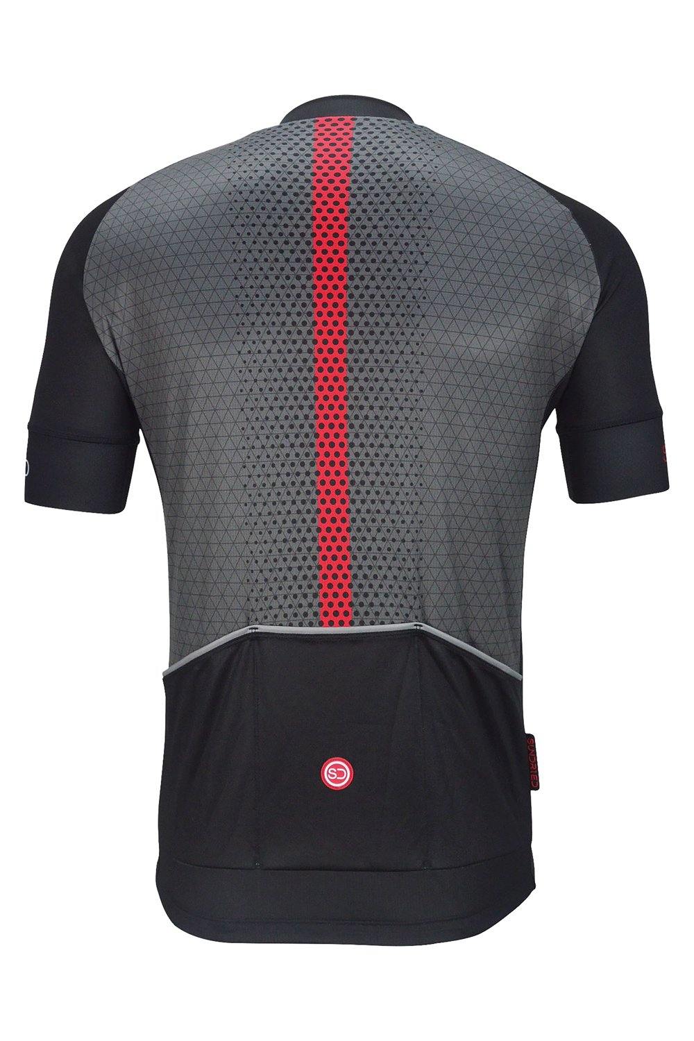 Sundried Century Men's Short Sleeve Cycle Jersey Short Sleeve Jersey Activewear