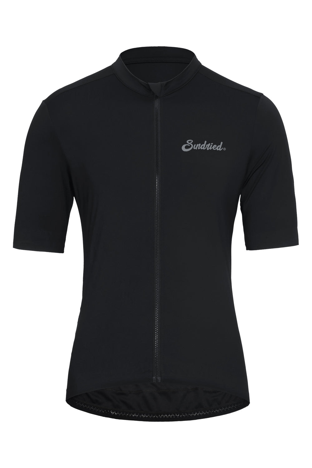 Sundried Sport Pianura Men's Black Short Sleeve Cycle Jersey Short Sleeve Jersey S SS1001 S Black Activewear