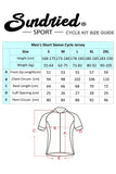 Sundried Sport Pianura Men's Grey Short Sleeve Cycle Jersey Short Sleeve Jersey Activewear