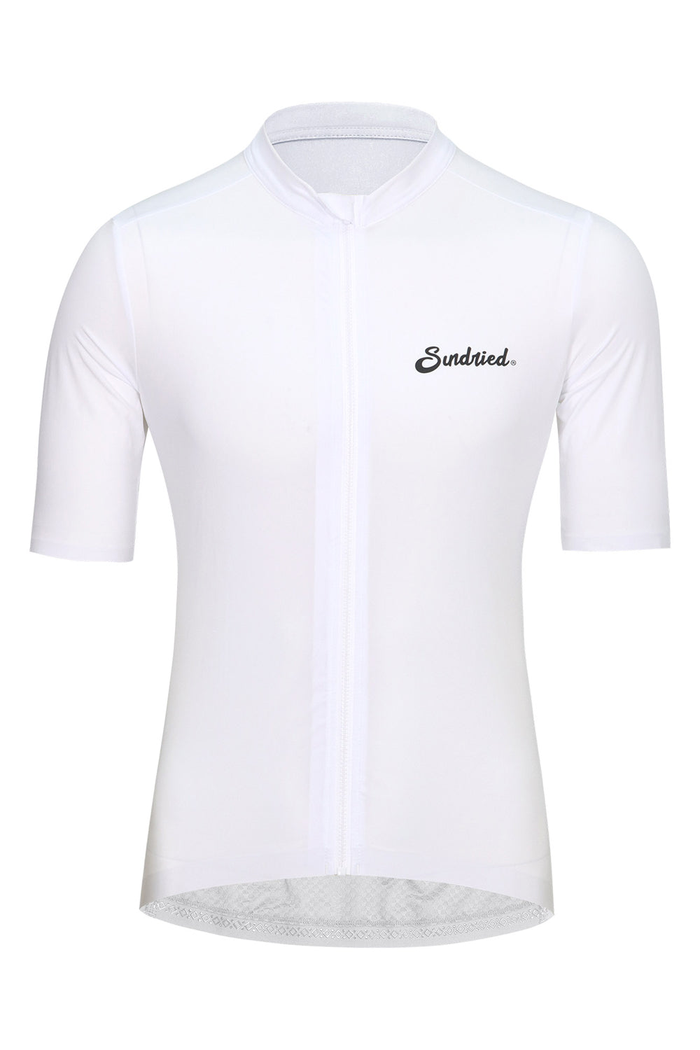 Sundried Sport Pianura Men's White Short Sleeve Cycle Jersey Short Sleeve Jersey S SS1001 S White Activewear
