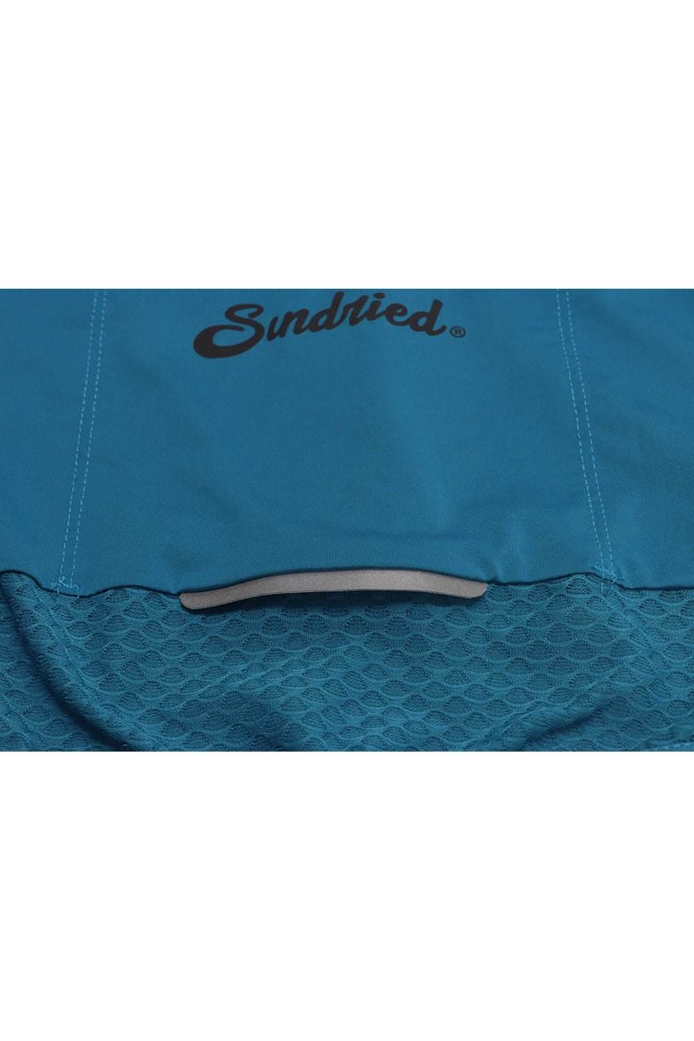 Sundried Sport Pianura Women's Blue Short Sleeve Cycle Jersey Short Sleeve Jersey Activewear