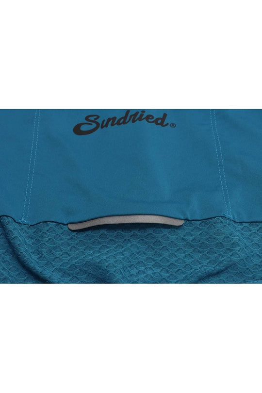 Sundried Sport Pianura Women's Blue Short Sleeve Cycle Jersey Short Sleeve Jersey Activewear