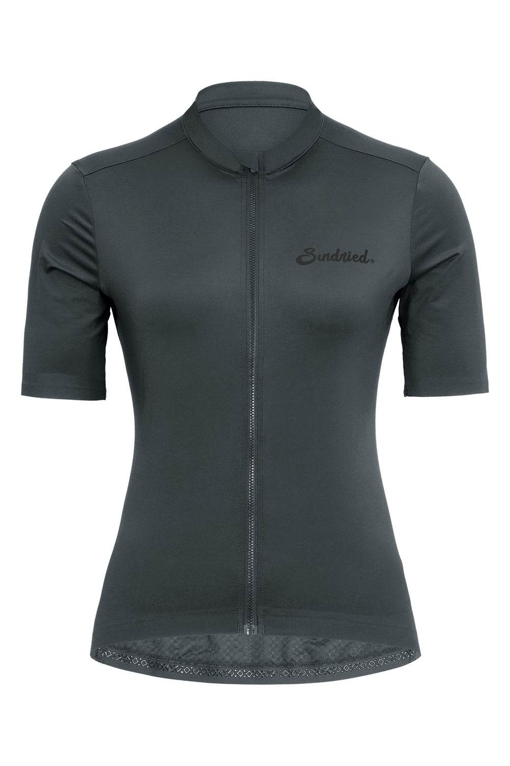 Sundried Sport Pianura Women's Carbon Short Sleeve Cycle Jersey Short Sleeve Jersey XS SS1002 XS Carbon Activewear