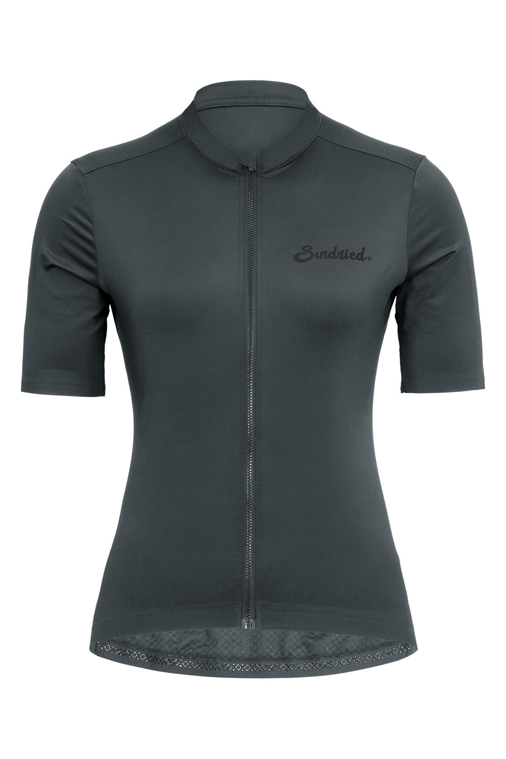 Sundried Sport Pianura Women's Carbon Short Sleeve Cycle Jersey Short Sleeve Jersey XS SS1002 XS Carbon Activewear