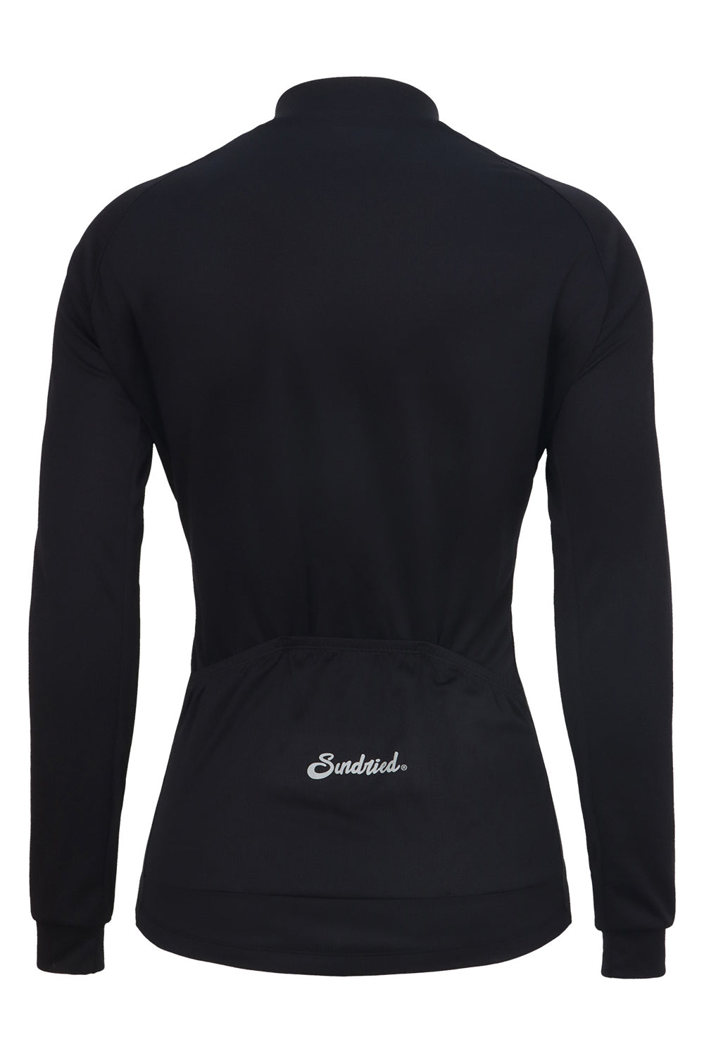 Sundried Sport Women's Black Long Sleeved Cycle Jersey Bib Shorts Activewear