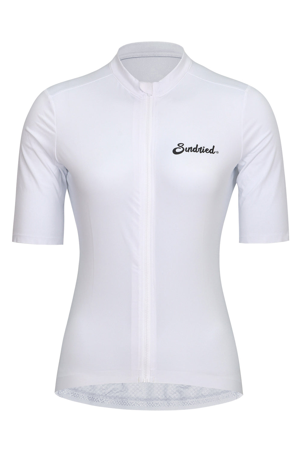 Sundried Sport Pianura Women's White Short Sleeve Cycle Jersey Short Sleeve Jersey XS SS1002 XS White Activewear
