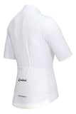 Sundried Sport Pianura Women's White Short Sleeve Cycle Jersey Short Sleeve Jersey Activewear
