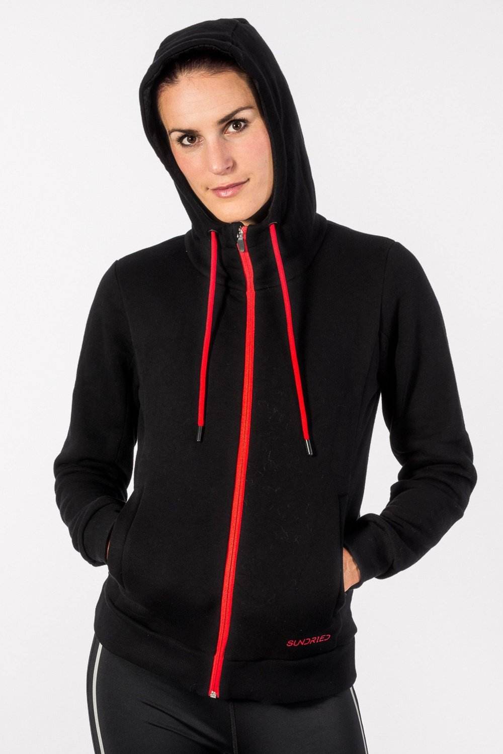 Sundried Matterhorn Women's Zip Up Hoodie Hoodie Activewear