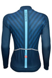 Sundried Velo Women's Long Sleeve Cycle Jersey Long Sleeve Jersey Activewear