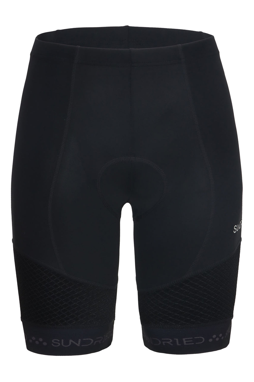 Sundried Women's Padded Training Shorts Bib Shorts XL Black SD0462 XL Black Activewear