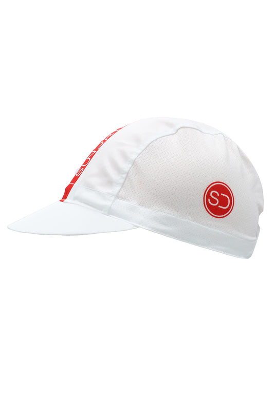 Sundried Cycling Cap Hats OneSize White SD0130 White Activewear